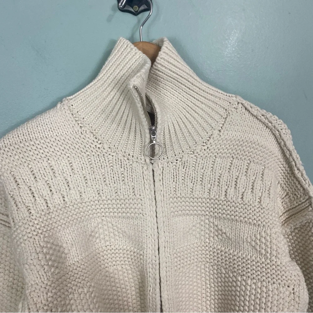 Free People We The Free Lil Lad‎ Cardi Cardigan Cream Knit XS
